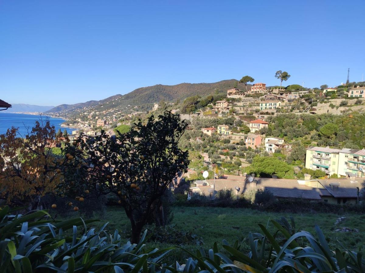 Alloggio Con Parcheggio E Vista - A Due Passi Dal Paradiso Apartman Camogli Kültér fotó