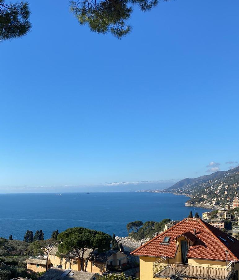 Alloggio Con Parcheggio E Vista - A Due Passi Dal Paradiso Apartman Camogli Kültér fotó