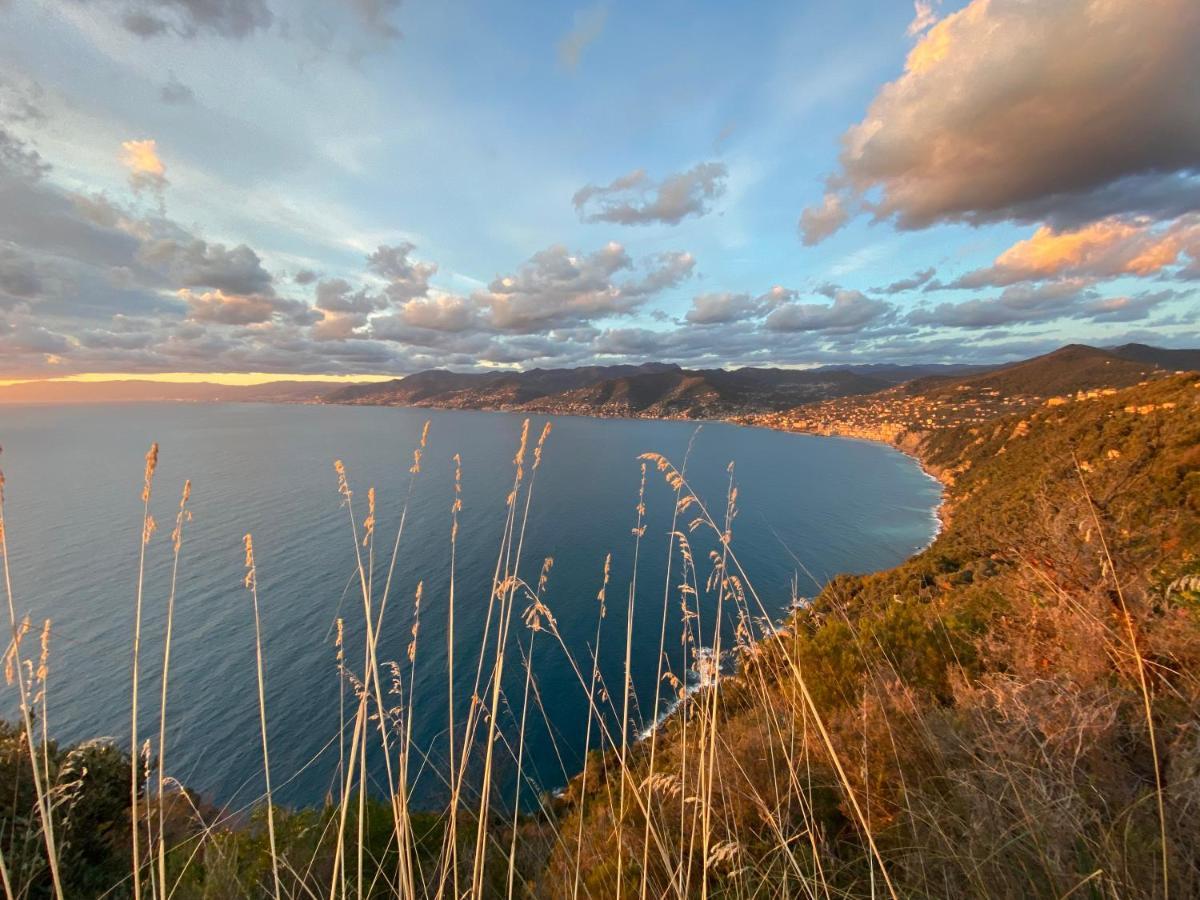 Alloggio Con Parcheggio E Vista - A Due Passi Dal Paradiso Apartman Camogli Kültér fotó