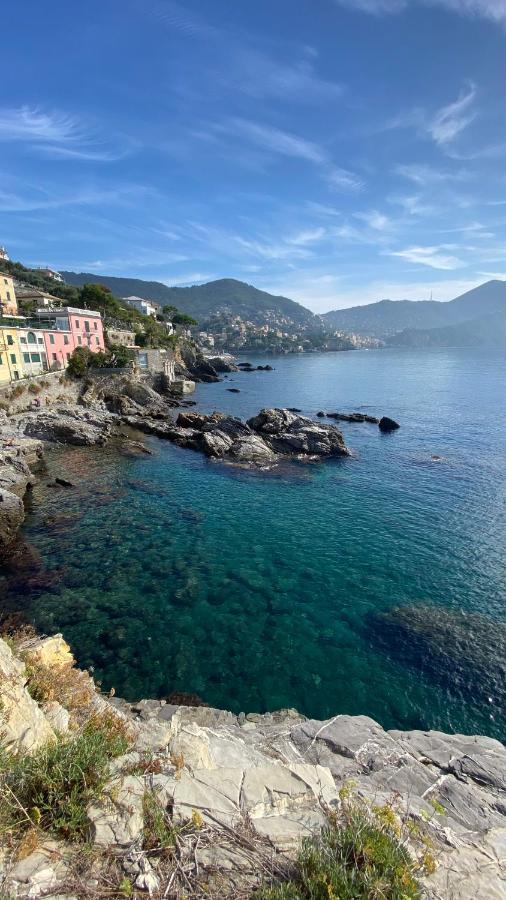 Alloggio Con Parcheggio E Vista - A Due Passi Dal Paradiso Apartman Camogli Kültér fotó