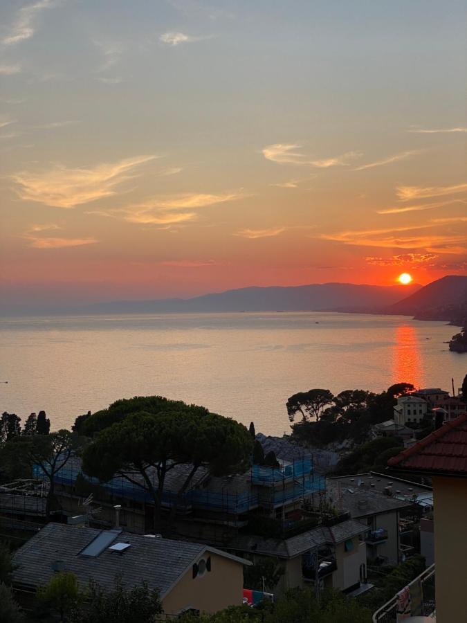 Alloggio Con Parcheggio E Vista - A Due Passi Dal Paradiso Apartman Camogli Kültér fotó