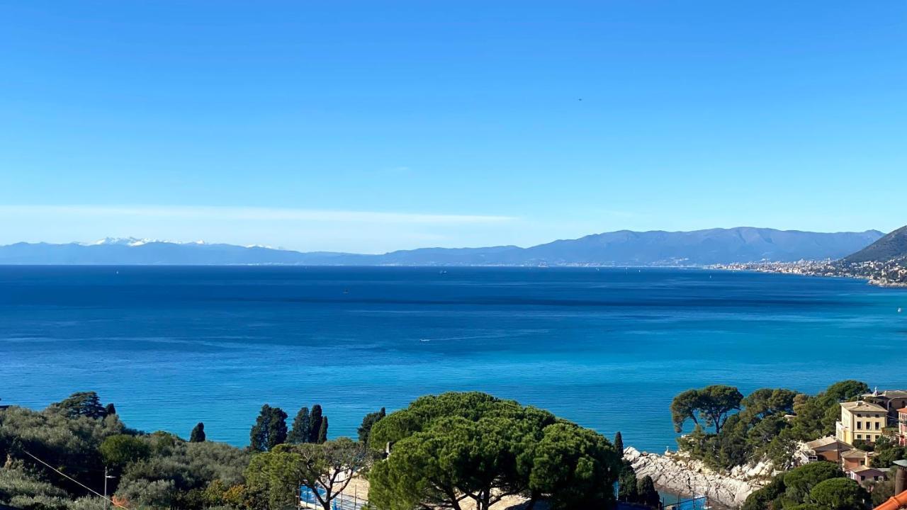 Alloggio Con Parcheggio E Vista - A Due Passi Dal Paradiso Apartman Camogli Kültér fotó